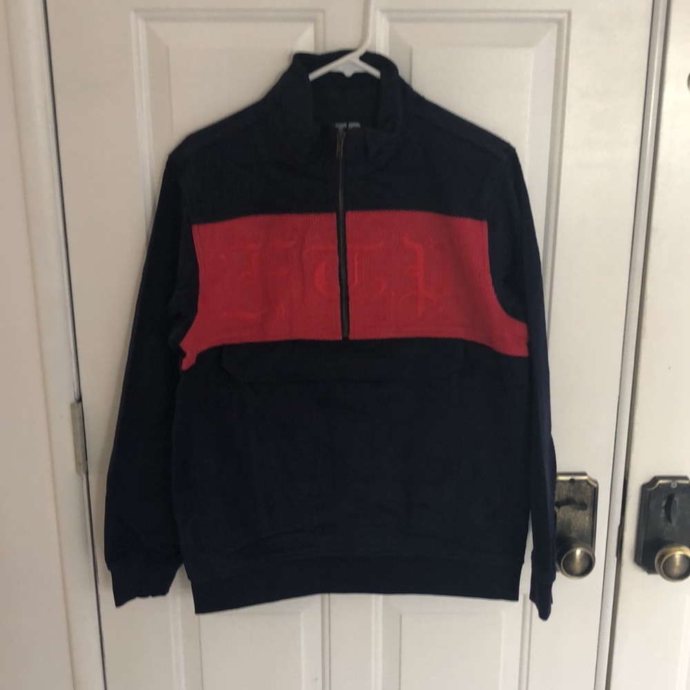 FTP Gangsta Half Zip Up Corduroy Jacket